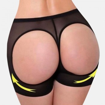 Womens Butt Lifter Panties Tummy Control Seamless Enhancer Body Black Beige